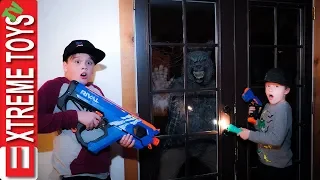 Night Of The Werewolf! Sneak Attack Squad Halloween Beast Nerf Battle! Part 3