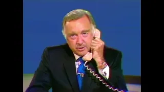 Walter Cronkite announces the death of LBJ (Color)-Incomplete