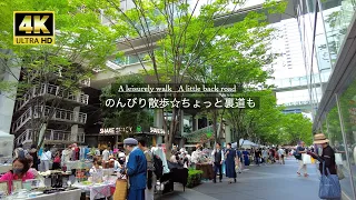 A leisurely walk around Tokyo Station - Yurakucho - Ginza - Tsukiji Hongan-ji - Kachidoki Bridge