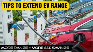 Tips on how to increase EV Electric range in your car, more range equals bigger money savings...