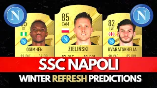 FIFA 23 | SSC NAPOLI WINTER RATINGS UPGRADES & DOWNGRADES! 😱🔥 ft. Zieliński, Osimhen, Kvaratskhelia.