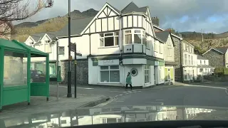 We have a drive through Blaenau Ffestiniog past the old slate quarry.