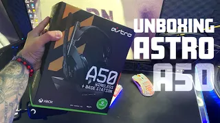 FIQUEI ASSUSTADO COM ESSE HEADSET - UNBOXING SEM FIO ASTRO A50