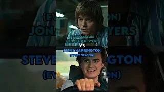 Jonathan Byers vs Steve Harrington (EVERY SEASON) (REMASTERED) | #strangerthings #strangerthingsedit