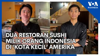 Dua Restoran Sushi Milik Orang Indonesia di ‘Kota Kecil’ Amerika, Saling Merasa Kompetitif?