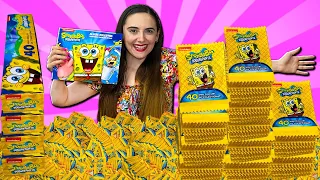 DESCHIDEM 1000 Pliculete SpongeBob Carrefour !