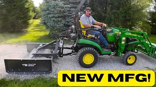 TRACTOR BASICS! Land Plane Tips & Tricks for DIY Driveway! John Deere 1025R