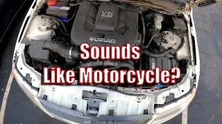 Complaint: "Engine Sounds Like Motorcycle"  -  Suzuki Grand Vitara 2.7L