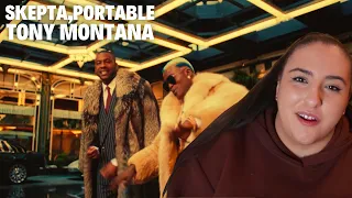 Skepta & Portable - Tony Montana / Just Vibes Reaction