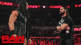 Seth Rollins and Drew McIntyre trade words before their match: Raw, Jan. 21, 2019