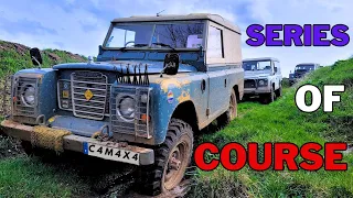 SERIES OF COURSE 2024 | Land Rover Defender, Series 3 and 2 | 4x4 Off Road adventure in France!