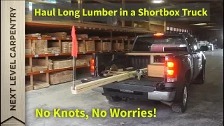 Haul Long Lumber in a Shortbox Truck