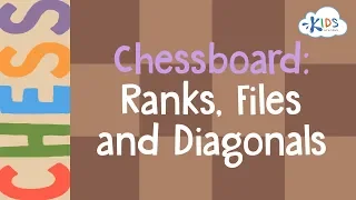 Learn to Play Chess - Chessboard Ranks,Files and Diagonals | Kids Academy