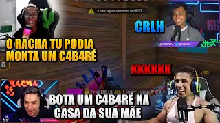 BOCA DE 09 FALA PARA O RACHA ABRIR UM C4B4RÉ NO FUNDO DA CASA 😂 - SQUAD DA RESENHA