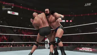 Royal Rumble  2021 DREW VS GOLDBERG