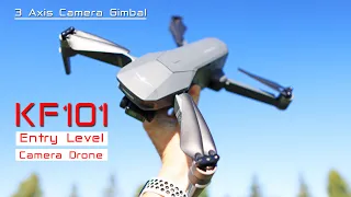 The KF101 Entry Level Camera Drone Looks like an expensive Mavic Drone - Review