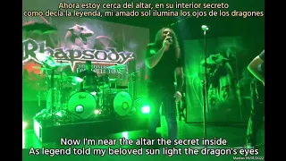 Rhapsody - Emerald Sword (subtitulado inglés - español) lyrics