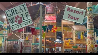 Great Wolf Lodge in Sandusky, OH • Resort & Room Tour • Summer 2021