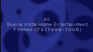 All Buena Vista Home Entertainment Filmreel Bumpers (1999-2006) (with Three FanMade Bumpers)