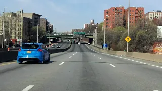 Cross Bronx Expressway (Interstate 95 Exits 9 to 1) south/westbound (COVID-19)