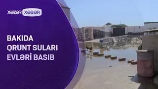 Bakıda qrunt suları evləri basıb