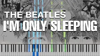 The Beatles - I’m Only Sleeping piano cover