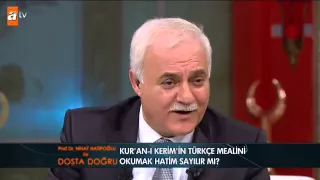 Kur'an-ı Kerim'in türkçe mealini okumak hatim sayılır mı? - atv