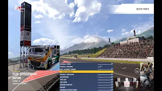 ETRC | Truck Racing with AI at Fuji Speedway | Pedal & Wheel Onboard Cam