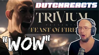 DutchReacts | Trivium - Feast of Fire *NEW TRIVIUM SONG*