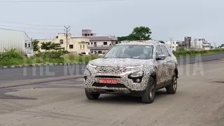 2021 TATA SAFARI 6/7 Seater SUV Spied On Test With Camouflage | Spy Video | The Motor Mania