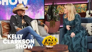 Kelly To Jason Aldean On Cleaning Kids' Poop Off A Car Seat: 'You Need A Power Washer For That'