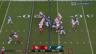 Christian McCaffrey putting the 49ers on his back with rushing TD!