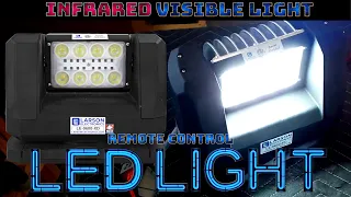 Remote Control Visible and Infrared Military LED Light - Spot/Flood Beam