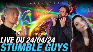 VOD ► Objectif : faire rager M4F et Pressea ! Découverte de Stumble Guys - Live du 24/04/2024