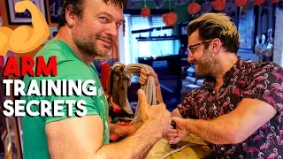 We Trained Like Pro Arm Wrestler For a Day | Devon Larratt