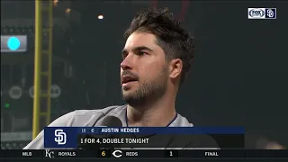 Austin Hedges talks about his big play on defense & the bullpen day
