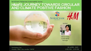 Sustainability Series: H&M's Journey Towards Circular & Climate Positive Fashion