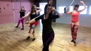 Saidi Dance with Assaya - Bellydance  - Bellydrop Training with Lia Verra