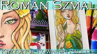 Roman Szmal Aquarius Watercolor Review Krzysztof Kowalski's Palette Esperoart Primary Mixing Set