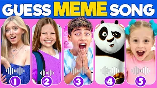 GUESS MEME & WHO'S SINGING 🎤🎵🔥| The amazing digital circus, Kung fu panda4,King Ferran,Salish Matter