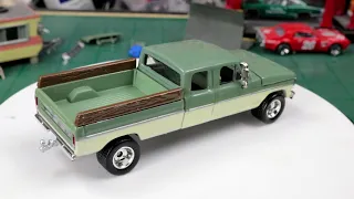 Trying to make a 1:64 Crew Cab Truck