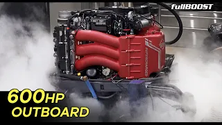 We visit a Marine engine dyno - Supercharged outboards with Nizpro Marine | fullBOOST