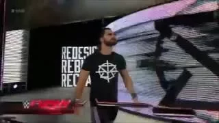 Seth Rollins new entrance 2016 - REDESIGN. REBUILD. RECLAIM.