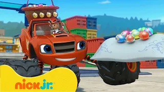 بلايز والشاحنات العملاقة | بلايز يصيد البيض | Nick Jr. Arabia