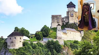 Interiery Trenčianskeho hradu/výstava rozprávkových kostýmov.