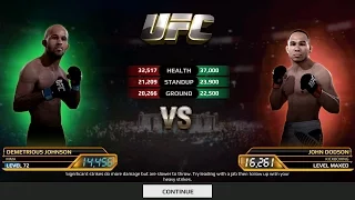 Demetrious Johnson (H2H) vs John Dodson (Limited Edition) EA SPORTS UFC MOBILE