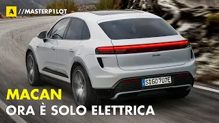 Nuova Porsche MACAN | Dal 2024 solo ELETTRICA. Interni, design, autonomia, prestazioni...