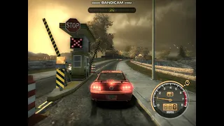 Realistic driving in Need for Speed Most Wanted - Chase and Bristol - Ford Mustang GT