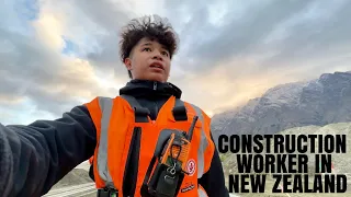 A DAY IN A LIFE OF CONSTRUCTION WORKER IN NEW ZEALAND