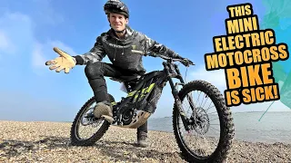 THIS MINI ELECTRIC MOTOCROSS DIRT BIKE IS SICK - SUR RON MOTORCYCLE!